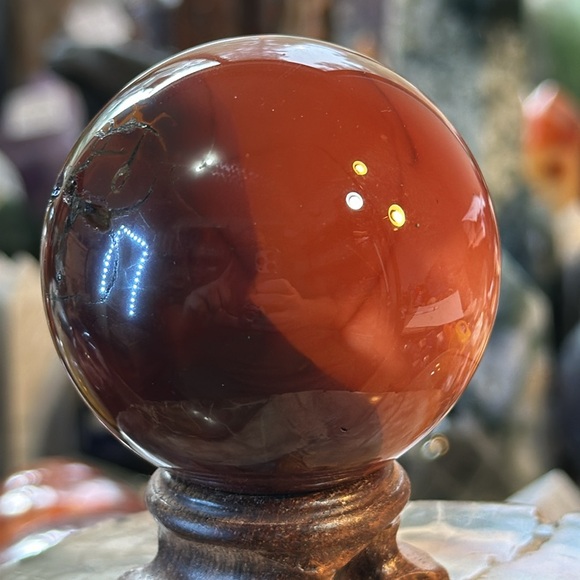 Mookaite Crystal Sphere! - Picture 3 of 6